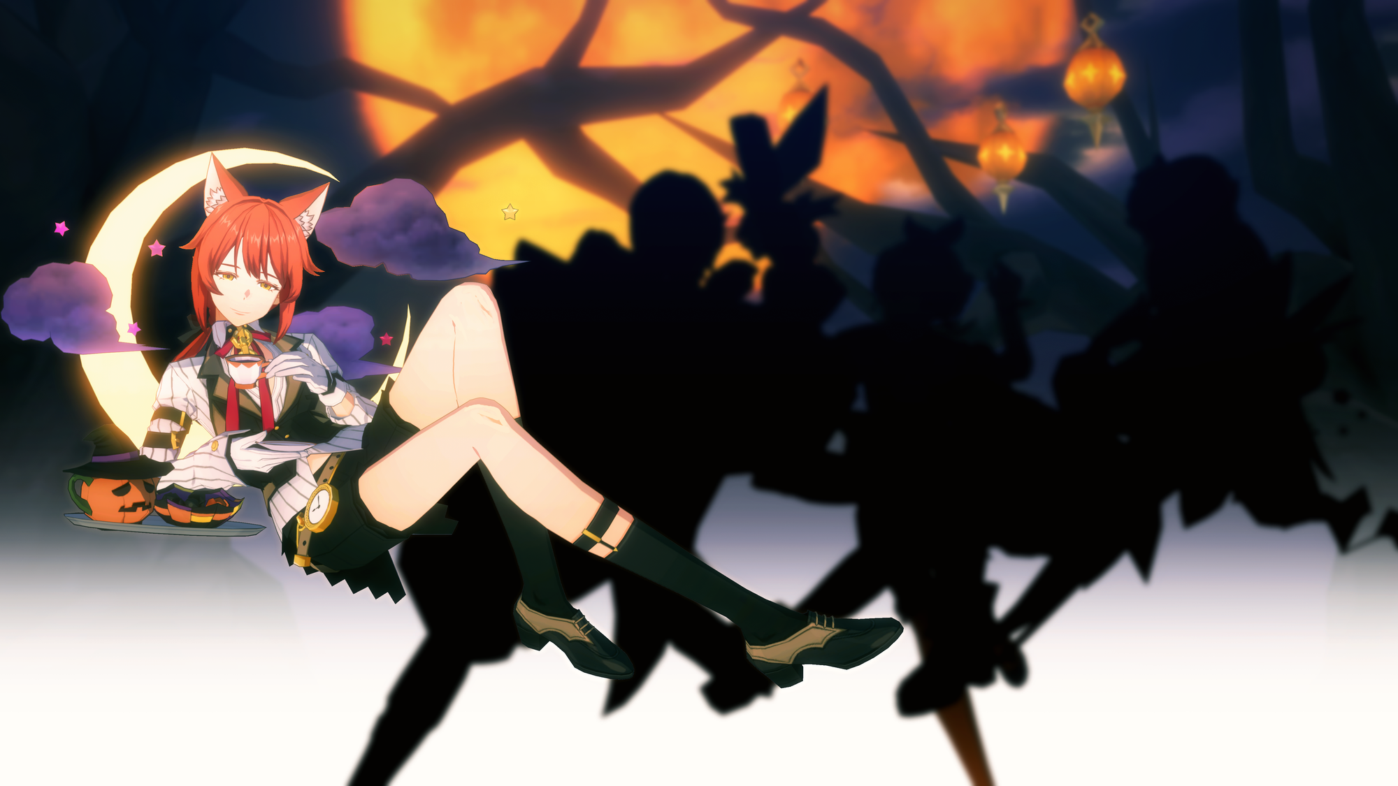 [소개] 신규 고대 의상 - 라플라스 할로윈 파티 에디션!