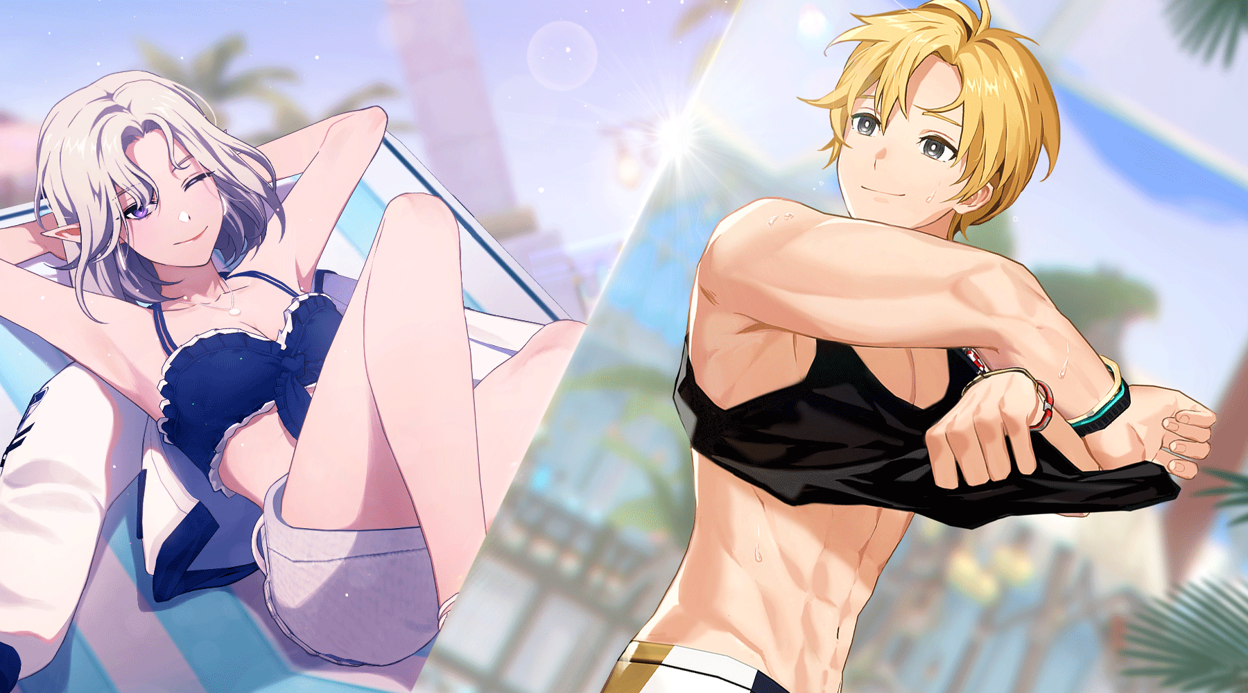 [소개] 신규 의상 - 요한 &  루실리카 바캉스 에디션!