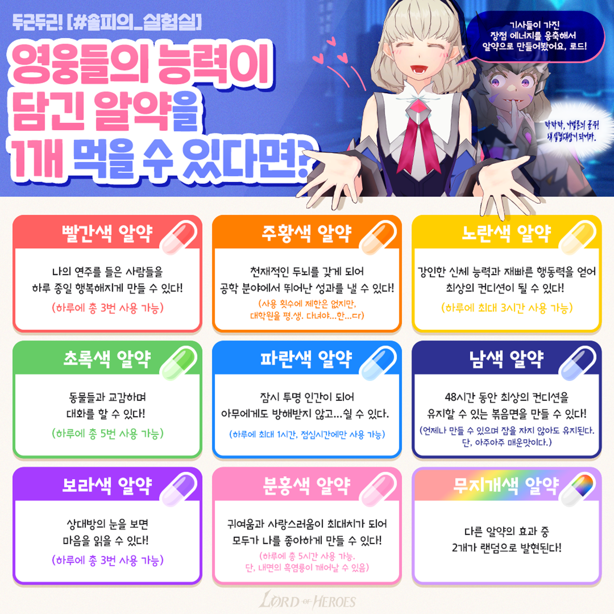 [#솔피의_실험실] 로드의 선택은?!